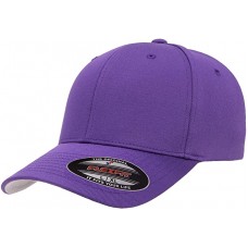 Purple  Men's Athletic Baseball Fitted Cap